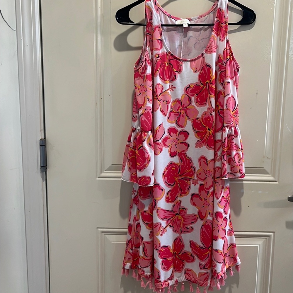 Simply Southern “Cold Shoulder “ Dress, almost new - size small